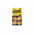 Fuel Stickers Mixed Fuel Sticker, 2-Cycle Label: Fuel Can & Outdoor Power Equip., Hvy-Dty, 1'' Dia, 40PK Z-1RMFO-40PK